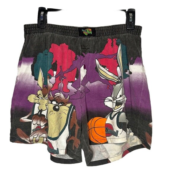 Rare Vintage 90’s Space Jam Shorts - Picture 1 of 6